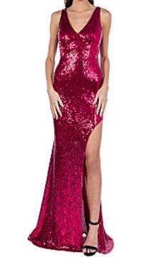 Magenta Prom Dress