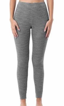 Size XS 0-2  Grey Thermal Waffle Leggings