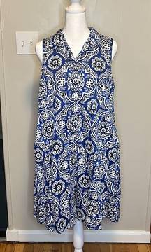 Tuckernuck Del Mar Medallion Sleeveless Charlie Dress New Size Small