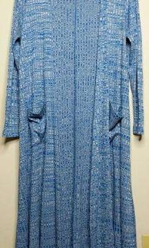 LuLaRoe Cardigan Kimono Longline Duster M