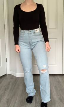 NWT 90’s Straight Highest Rise jeans