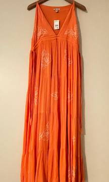 Orange Maxi Dress