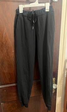 Black Jogger Sweatpants