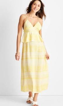 Yellow Maxi Dress