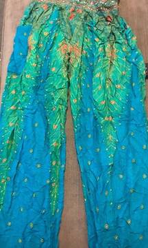 Peacock Harem Pants