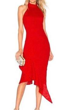 ELLIATT Felice Dress in Red Size X-Large