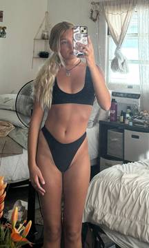 Hand Sewn Black Bikini