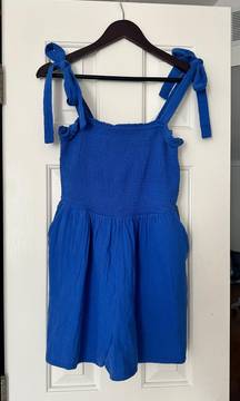 Royal Blue Romper