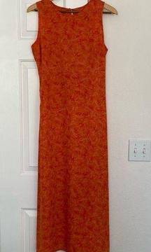 NY and Company 90s sleeveless maxi dress.