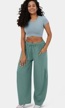 NWT HALARA Mid rise Wide Leg Pants