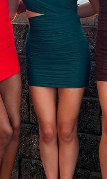 Green Mini Dress