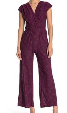 Metallic Dot Swirl Jumpsuit