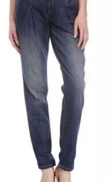 R-N-D ROBERT RODRIGUEZ Newsboy Pleated Jeans Valencia Blue Size 27