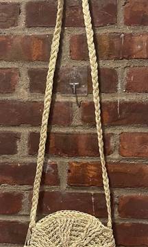 Straw Crossbody Bag 