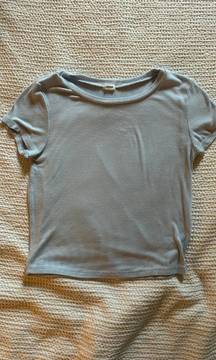 Ribbed  Baby Tee