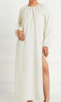 NEW Hill House The Simone Dress in Coconut Milk Crepe
