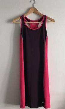 Patagonia Color Block Racer‎ Back Sleeveless Athletic Shift Dress Womens …