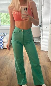 High Waisted Wide Leg Jeans