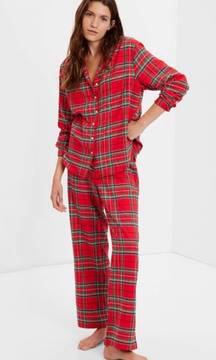 Body Plaid Flannel Pajamas | 2-Piece Pajama Set