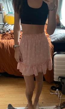 Pink Flowy Skirt