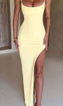 Yellow Maxi Dress