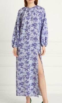 HILL HOUSE The Simone Dress Lilac Floral