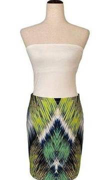 Milly Skirt Y2K Pencil Bodycon Skirt Multicolor Stretch Diamond Modern Design