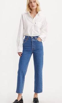 Ribcage Straight Ankle Jeans