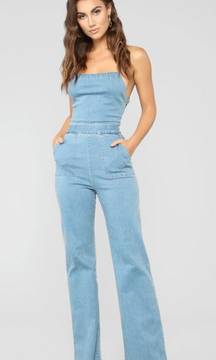 Denim Jump Suit