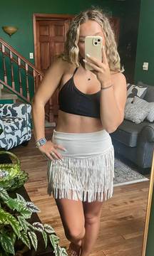 Boutiqe Fringe Skirt