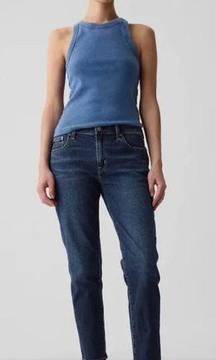 Gap Girlfriend imperial indigo jeans