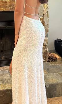 Sparkly Prom Dress Iridescent