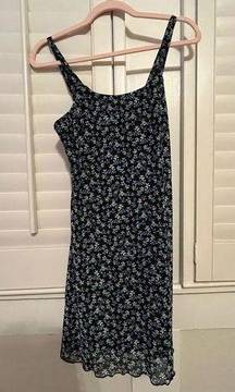 Knit Works floral mini dress. Size XL.