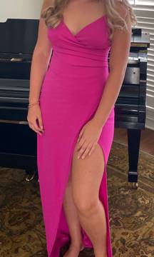 Hot Pink Formal Dress