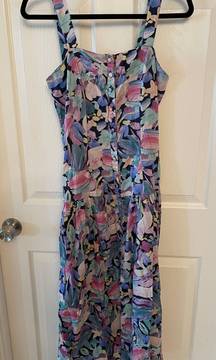 Retro 80’s Style Dress Size L