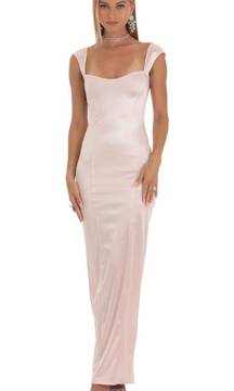 Satin Maxi Dress