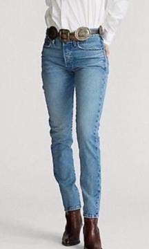 Polo Ralph Lauren High Rise Jeans Callen Slim Size 26 NWT $165.00