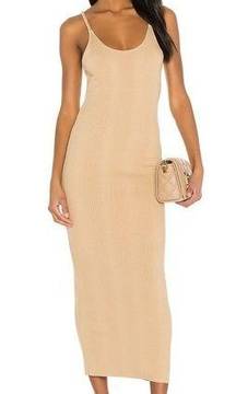 The RANGE X REVOLVE Braided Midi Dress in Desert