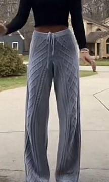 Kasey Cable Knit Pants