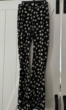 Floral Flare Pants