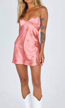 Satin Mini Dress