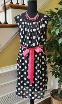 Olivia Matthews Women's Dress size 1X Polka Dot