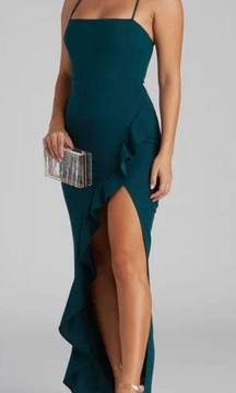 Tiffany Sleeveless High Slit Formal Dress