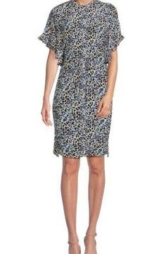 Zadig & Voltaire Rafix Floral Flutter Sheath Dress