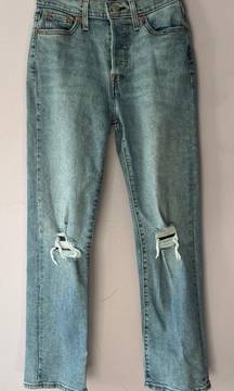 Wedgie Straight Jeans