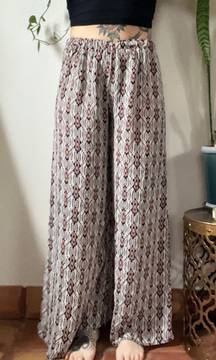 Boho Wide Leg Pants