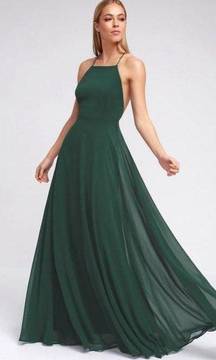 Green Formal  formal dress