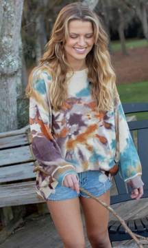 Oversized Tie Dye Sweater