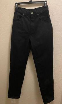 Christian Lacroix Black High Rise Waist Jeans