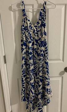 Alexis x Target Collaboration Blue/White Dress